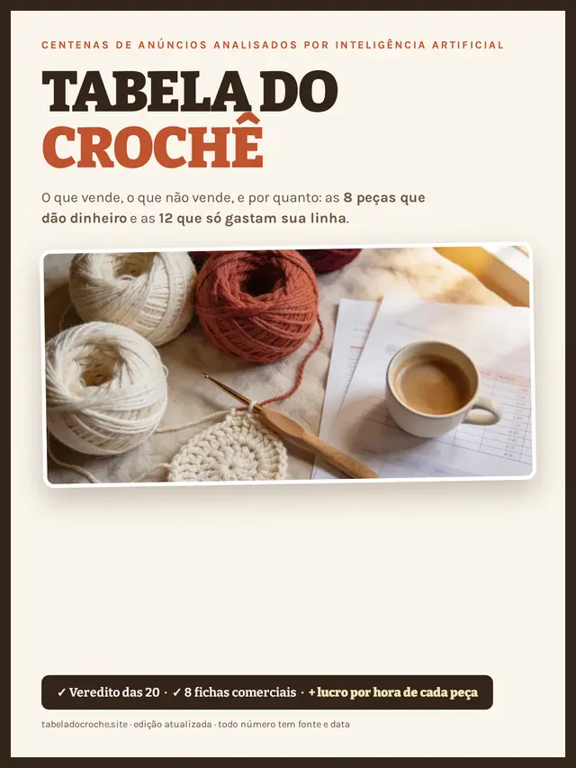 Capa da Tabela do Crochê